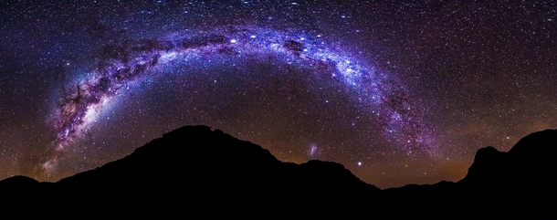 The milky way as seen from Abra del Hinojo near the Sierras of the southern part of Provincia de Buenos Aires Argentina  photo by Jeremias Thomas