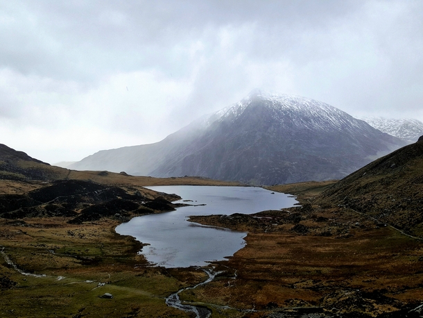 The Misty Mountains Cold - Snowdonia Wales UK OC  x 