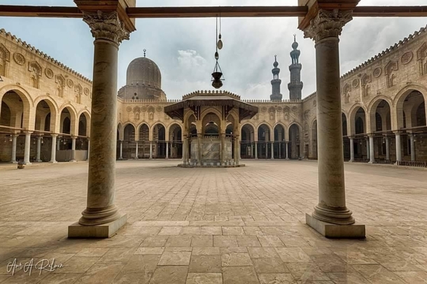 The Mosque of Sultan al-Muayyad is a Mosque in Cairo Egypt next to Bab Zuwayla built under the rule of sultan Al-Muayyad Sayf ad-Din Shaykh from whom it takes its name Al-Muayyad meaning The Supporter in Arabic language Construction began in  and the mosq