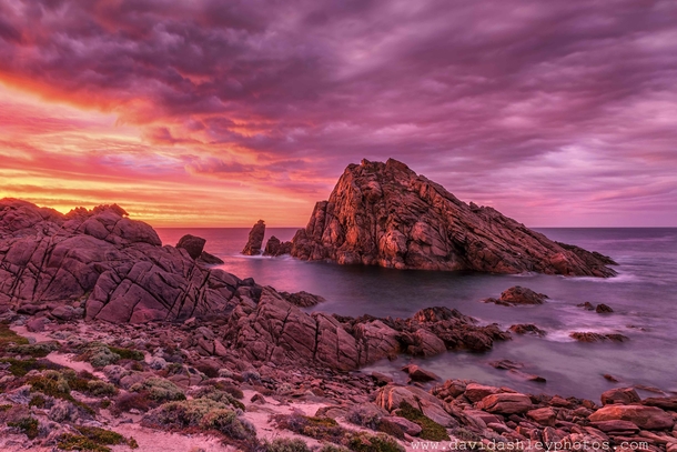 The MOST photographed spot in Western Australias South West Coast Sugarloaf Rock davidashleyphotos OC x
