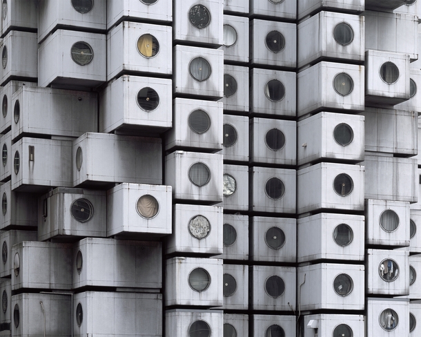 The Nakagin Capsule Tower Complex in Japan Photography by Noritaka Minami 
