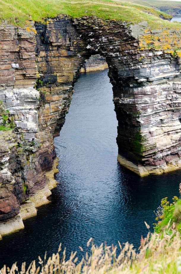 The Natural Arch - Caithness Coast Scotland 