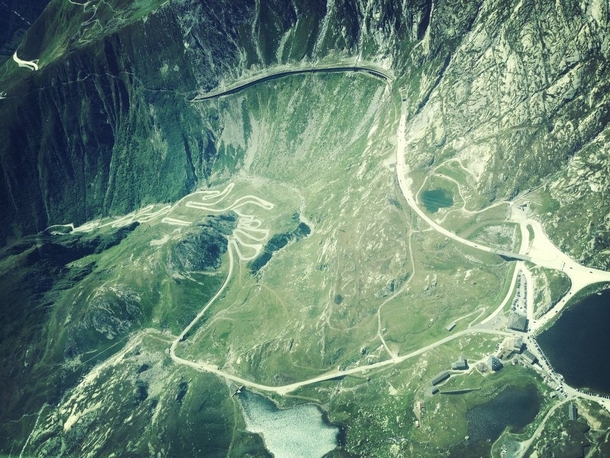 The old and the very old Gotthard Pass Road Both became obsolete when the Tunnel opened in  