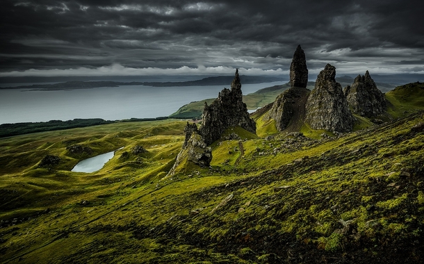 The Old Man of Storr Island of Skye Scotland  by D-P Photography