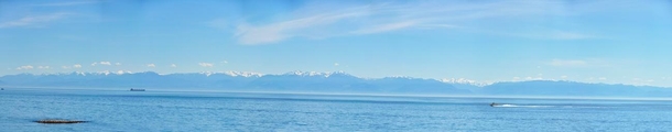 The Olympic Mountains 