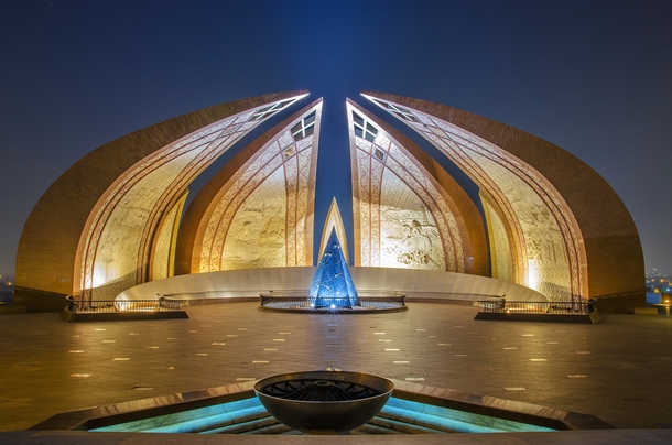 The Pakistan Monument Islamabad  x-post rExplorePakistan