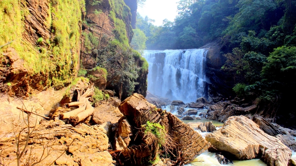 The queen of waterfalls in Karnataka India called as Sathodi falls has mesmerizing view   x 