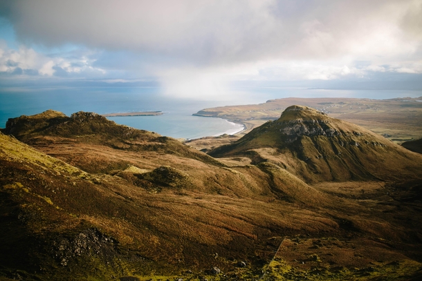 The Quiraing Isle of Skye Scottish Highlands Photograph taken by me 
