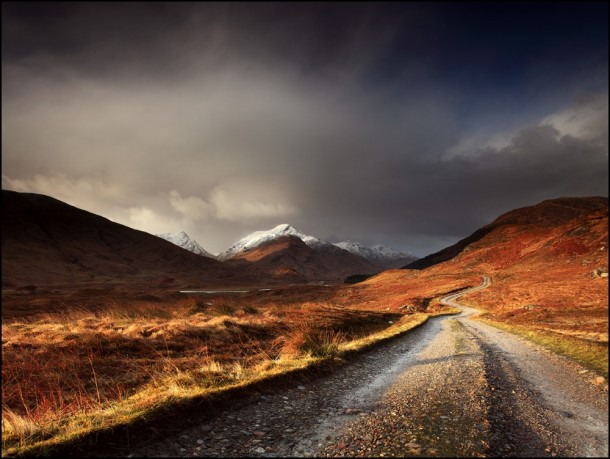 The road to Loch Arkaig 