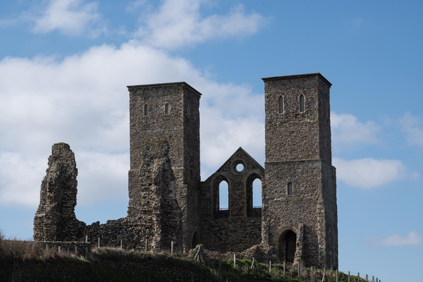 The Ruins of Reculver Towers Reculver UK 