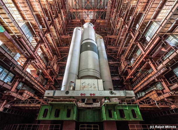 The sad ruins of the Soviet Unions space shuttle program Photo by Ralph Mirebs 