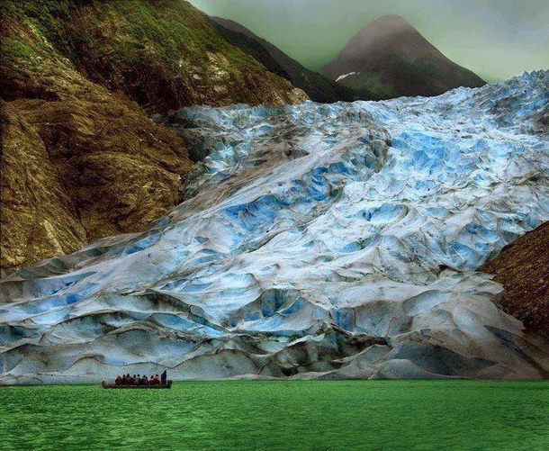 The Sawyer Glacier Alaska 