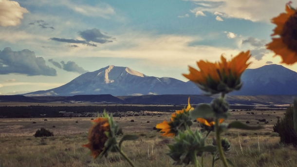 The Spanish Peaks of Colorado 
