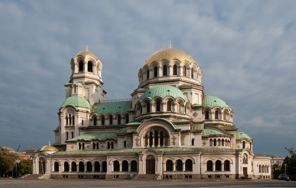 The St Alexander Nevsky Cathedral Sofia Bulgaria 