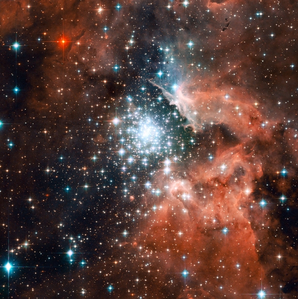 The star-forming region NGC  