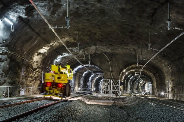 The Stockholm City Line Swedish Citybanan is a metro railway tunnel under construction beneath central Stockholm in Sweden which will be used by the Stockholm Commuter Rail 