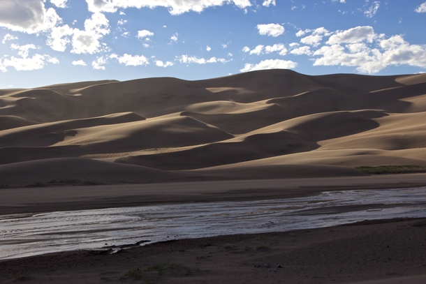 The tallest sand dunes in North America are in Colorado 