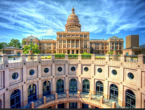 The Texas State Capital Building In Austin Texas Designed By Elijah E Myers