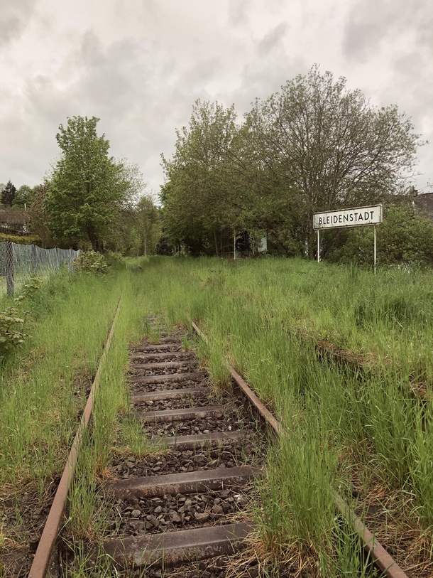 The town is very much alive but the railway track has been abandoned since the s