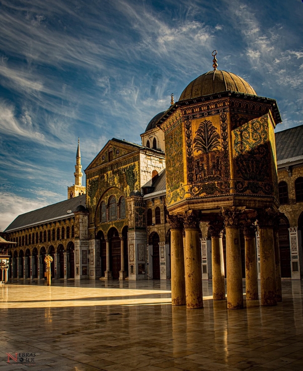 The Umayyad Mosque  Damascus Syria