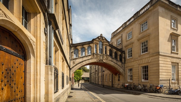 The University of Oxford Bridge of Sighs England 