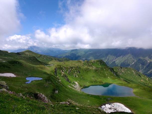 The Valley of Seven Lakes Abkhazia 