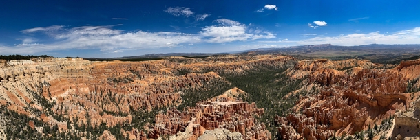 The View from Inspiration Point Bryce Canyon Utah 