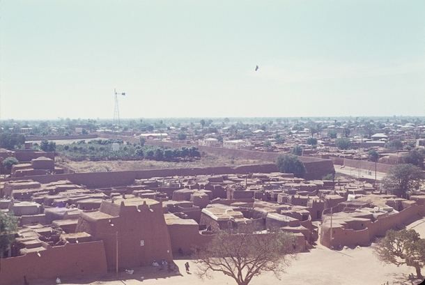 The walled old town of Kano Nigeria 
