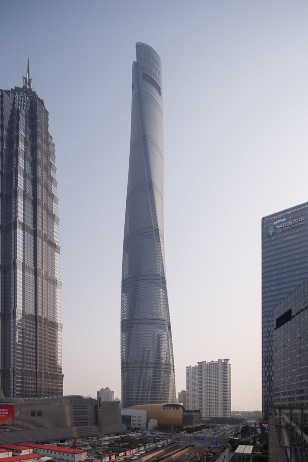The worlds nd tallest building - the Shanghai Tower  by Marshall Strabala and Jun Xia