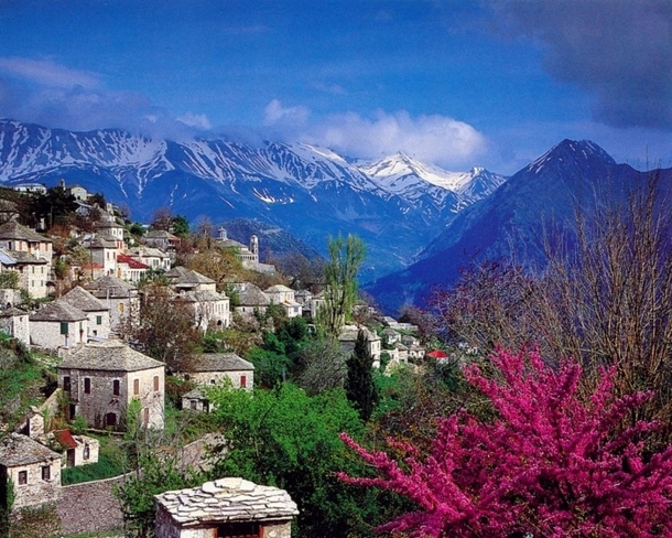 There is a misconception that Greece is only about islandsHeres is a mountainous village Kalarites 
