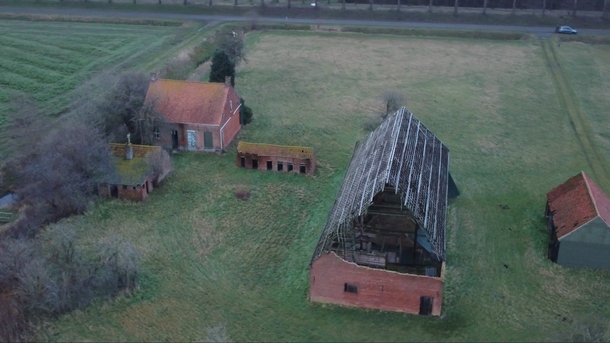 This  abandoned farm in the Netherlands will be demolished to make way for greenhouses 