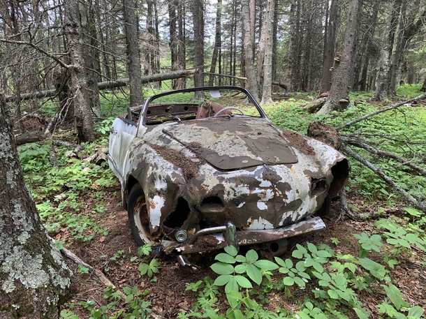 This abandoned Volkswagen in Castle Danger Minnesota