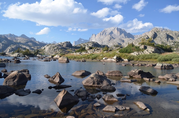 This is Island Lake in Wyomings spectacular Wind River Range x 