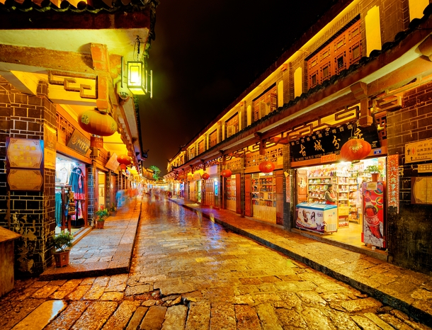 This is part of Lijiang China a few months before it burned down Sad Emoticon 