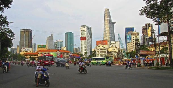 This is Saigon Vietnam  
