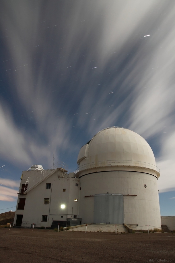 This is the biggest optic telescope in Argentina 