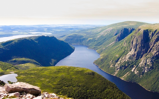 This is why we hike - Gros Morne national park Newfoundland Canada 