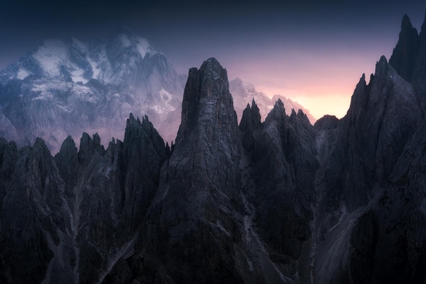 This mountain in the Dolomites looks straight out Lord of the Rings  More on Insta  aliaume_chapelle