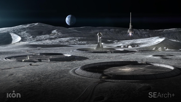 This render of a moon base by NASA sounds amazing source in comments