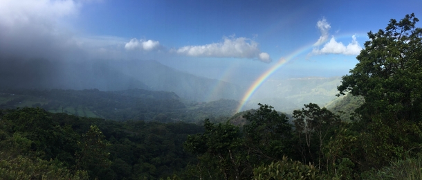 This whole country is a postcard Panoramic near Monteverde Costa Rica 