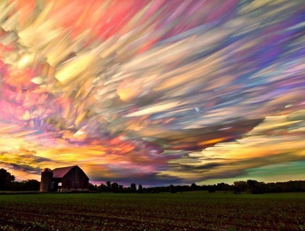 Time lapse photo of hundreds of sunsets photographed Matt Molloy