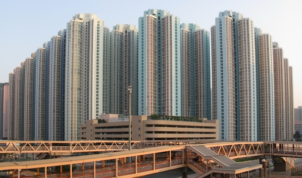 Tin Fu housing estate Hong Kong 