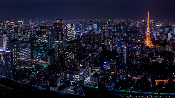 Tokyo at night 
