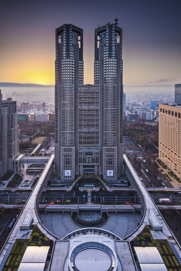 Tokyo Metropolitan Government Building the tallest building in Tokyo until Photorator