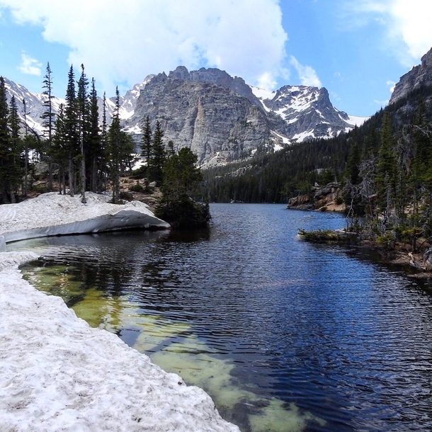 Took a hike to Loch Lake in Rocky Mountain National Park yesterday 
