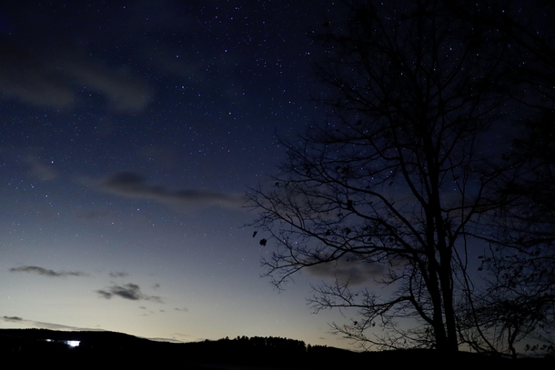 Took a stab at astrophotography early this morning - Ashokan Reservoir NY