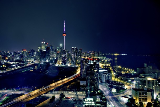Toronto at night 