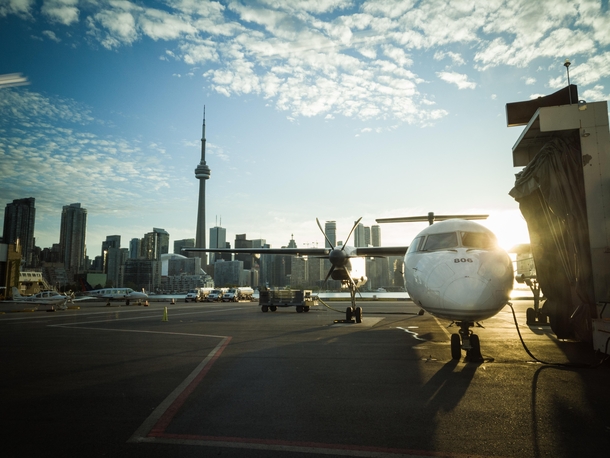 Toronto from Billy Bishop airport