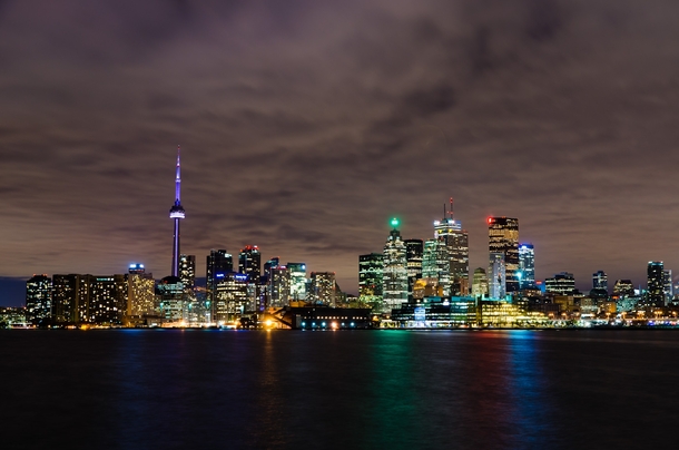 Toronto Skyline at night 