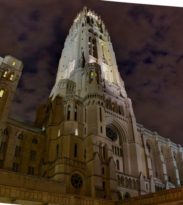 Tower of Riverside Church in NYC 